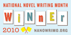 NaNoWriMo Winner 2010