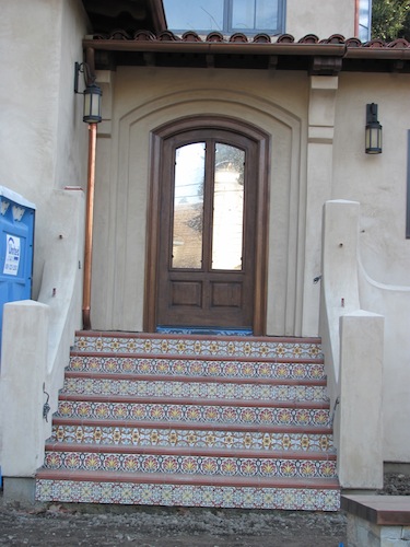 The front door