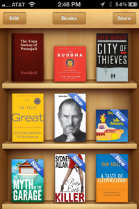 IBooks Shelves