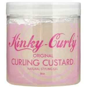 Kinky curly curling custard